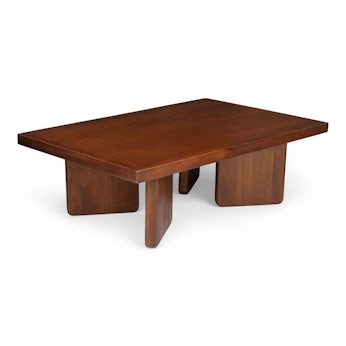 Table à Café 90 - Tummanruskea
