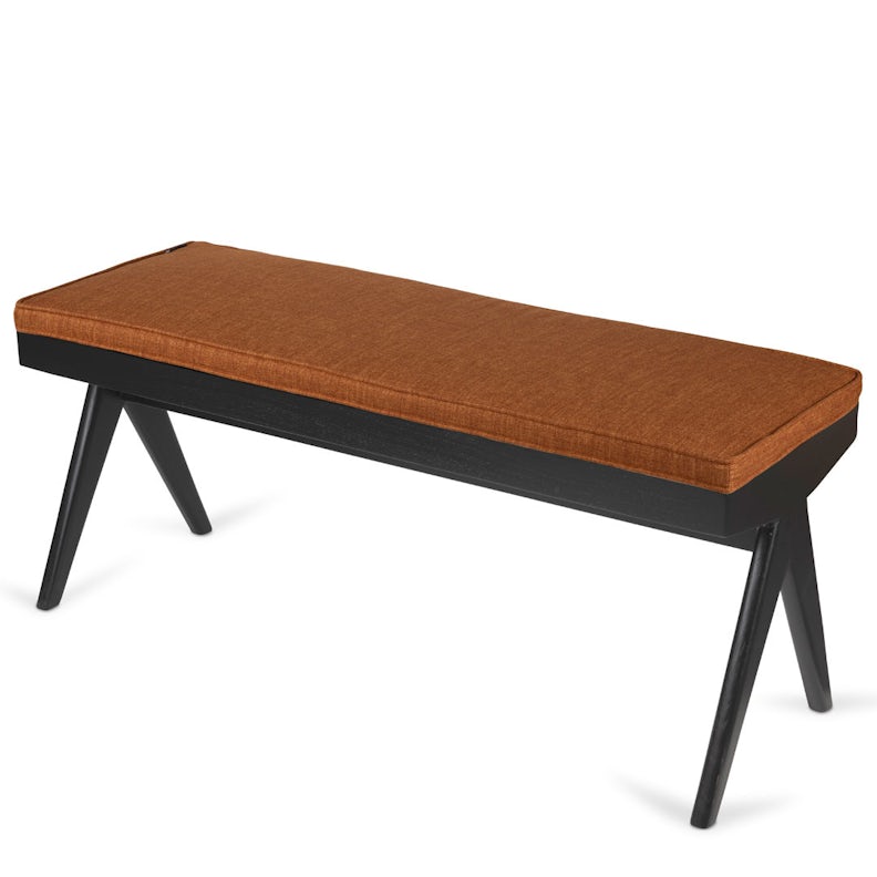 Cushion Bench / B.T.H. Flats 3 - Cognac
