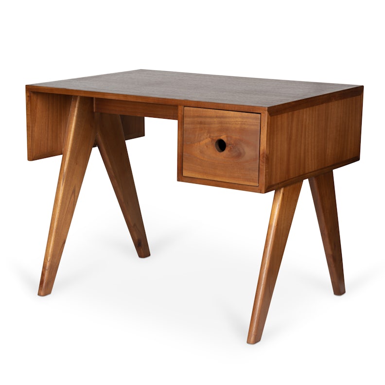 Office Desk 90 - Brun Foncé