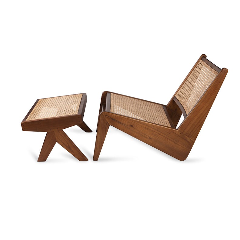 Footstool Kangaroo - Brun Foncé